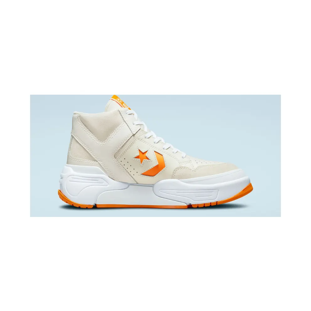 Converse Weapon CX Leather & Suede Egret/sun Ray/White (A00975C)