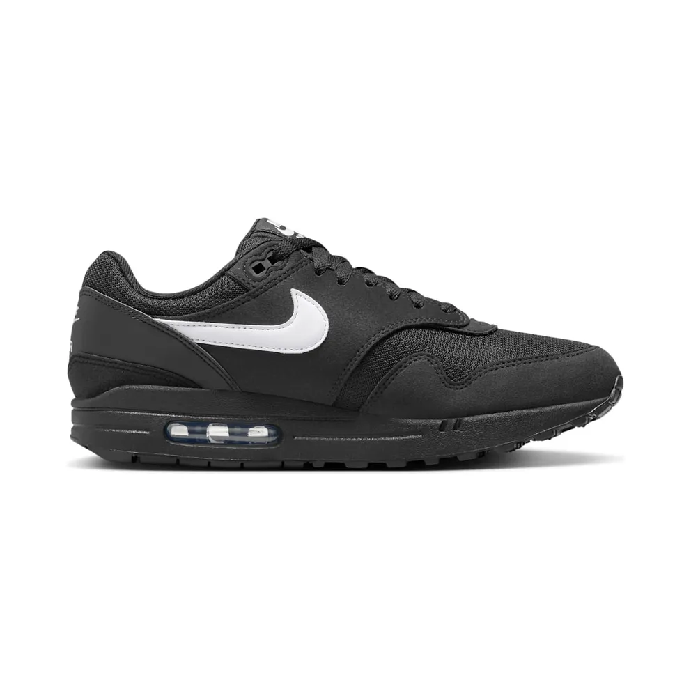 Nike Air Max 1 Black White Swoosh (FZ0628-010)