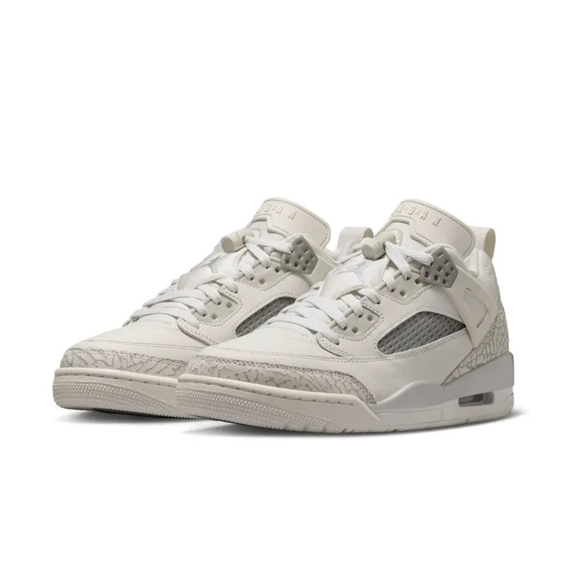 Jordan Spiz’ike Low – “Swan / Wolf Grey / Metallic Silver” (IR1836-101)