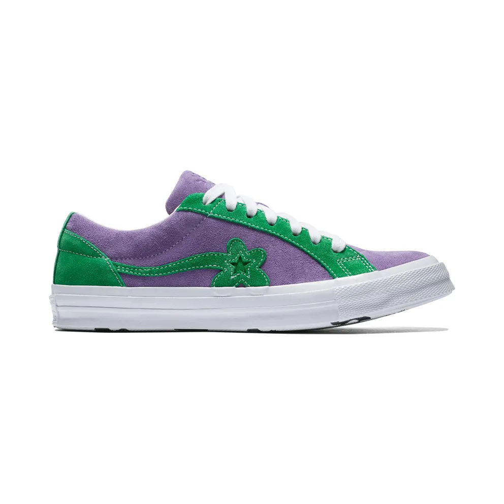 Converse One Star Ox Tyler the Creator Golf Le Fleur Purple Green Purple Heart/Jolly Green (162128C)