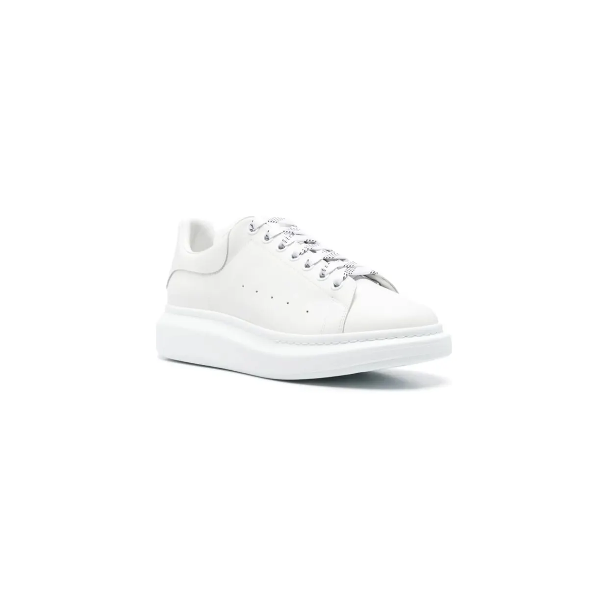Alexander Mcqueen Oversize Leather “White” (553770 WIAIG 9007) (2)