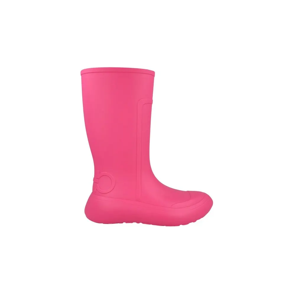 Ferragamo Gancini Logo Rain Boots Purple (01D315-999040-M)