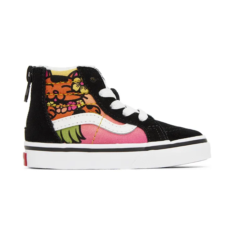 Vans Baby Black Sk8-Hi Zip Sneakers (VN000XG5BLK)