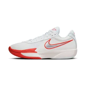 Nike Air Zoom GT Cut Academy “Summit White / Picante Red / Football Grey / Metallic Silver” (FB2599-101)