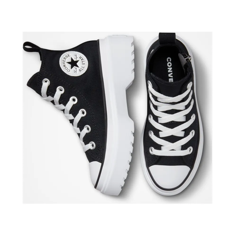 Converse Chuck Taylor All Star Lugged Lift Platform Canvas Black/Black/White (A03846C)