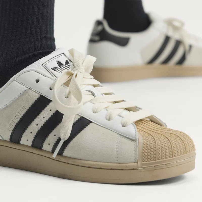 Adidas SUPERSTAR II Core White / Core Black / Khaki Three (KJ9947)