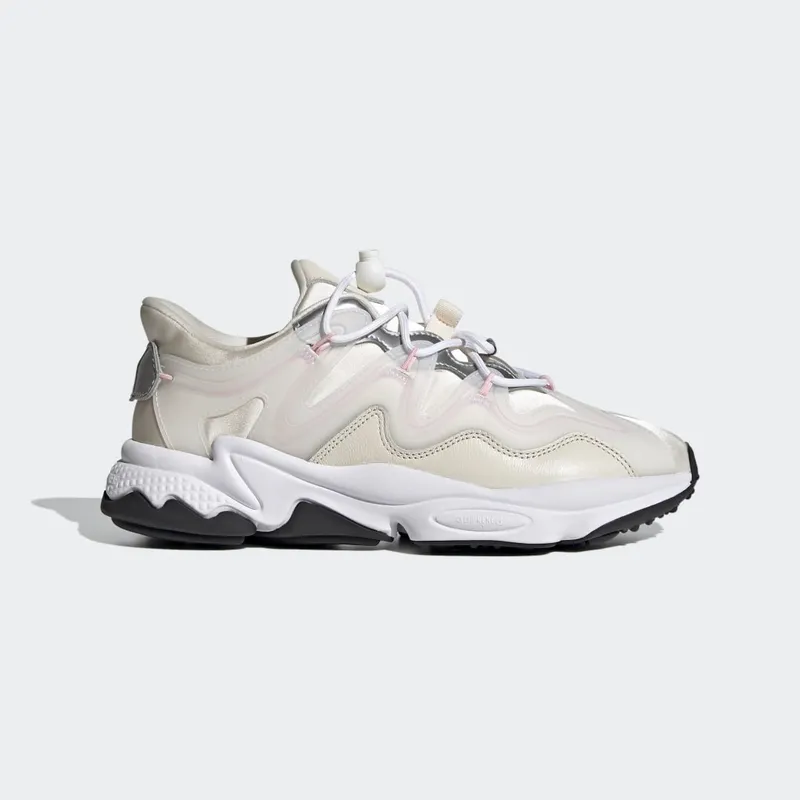 adidas OZWEEGO Plus Chalk White / Clear Pink / Silver Metallic (G55589)