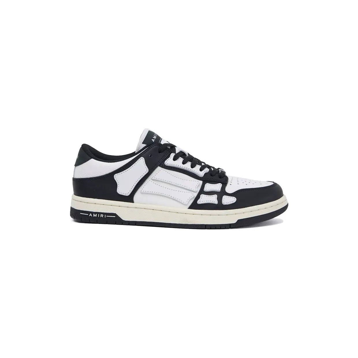 AMIRI Skel Top Low Black White (MFS003-004)
