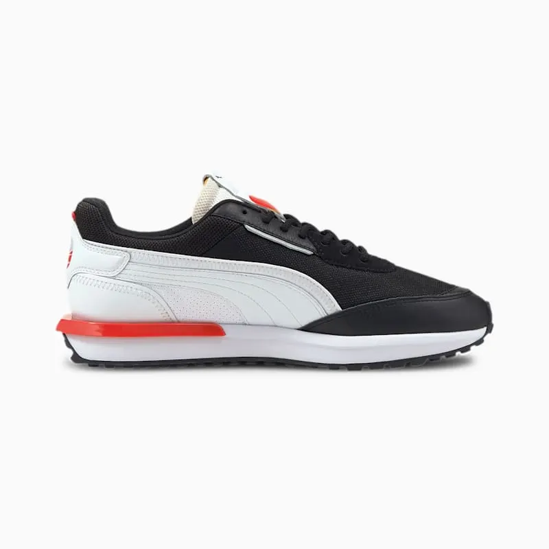 Puma City Rider AS White/Black/Red (382554-01)
