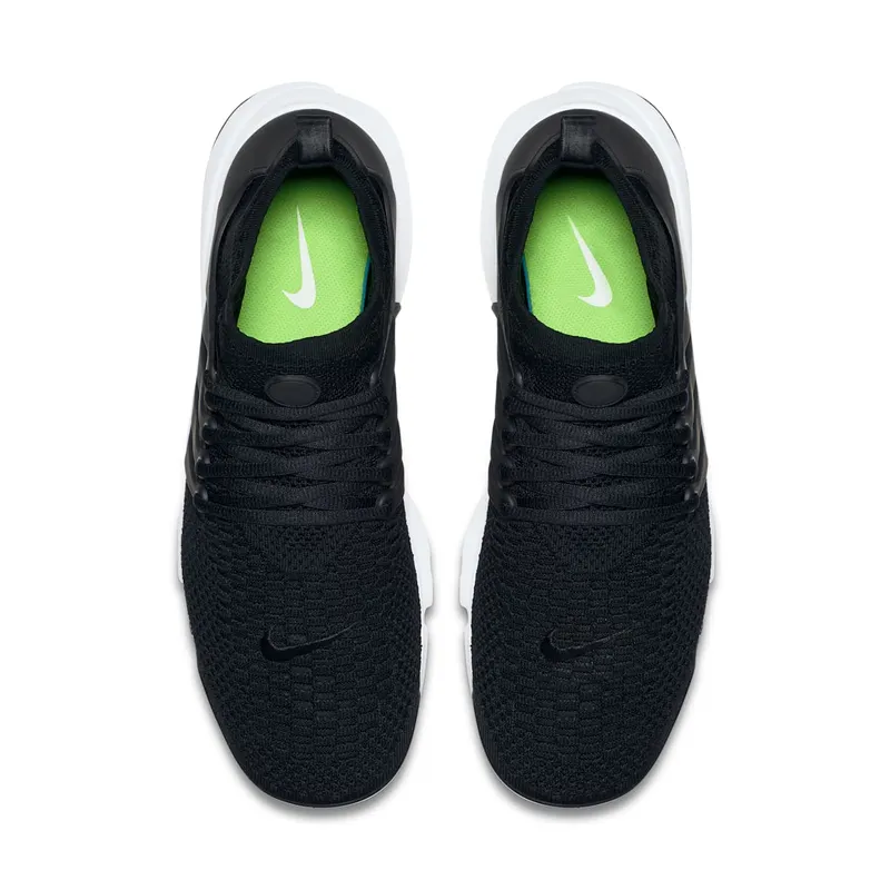 Nike Air Presto Flyknit Ultra Black White Black/White-Electric Green-Black (835570-001)