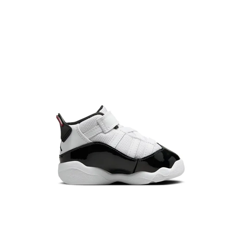 Jordan 6 Rings TD “White Varsity Red Black” (323420-164)