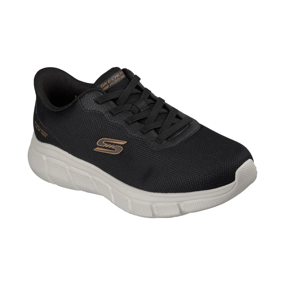 Skechers Slip-ins: Bobs Sport B Flex “Glacial Edge Sneaker Black” (118113BLK)