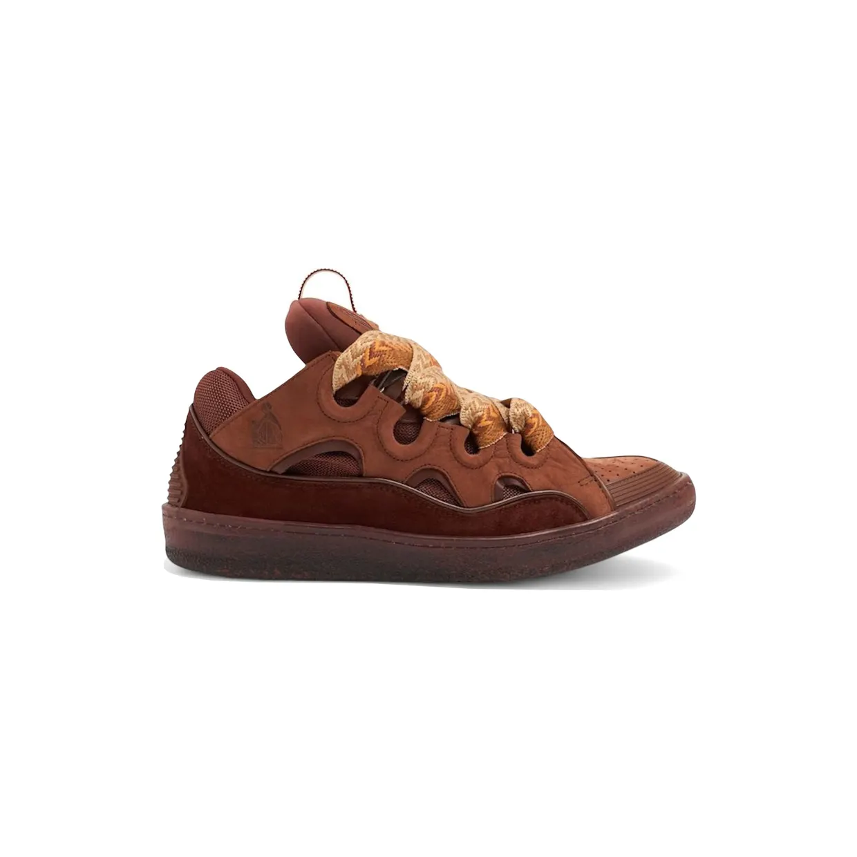Lanvin Leather Curb Speckled Effect Brown (FM-SKRK11-DRAT-A2464)