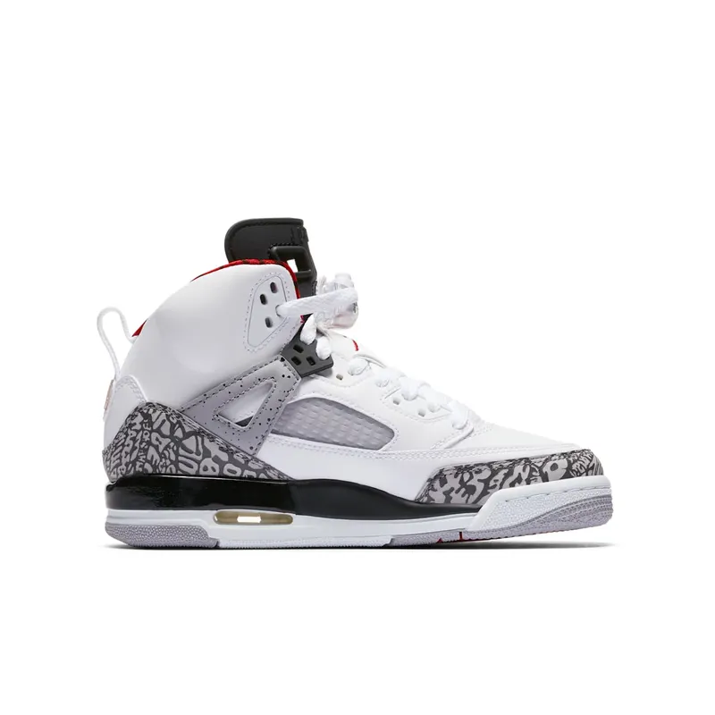 Jordan Spizike White Cement 2017 (GS) White/Varsity Red-Cement Grey-Black-Dark Grey (317321-122)