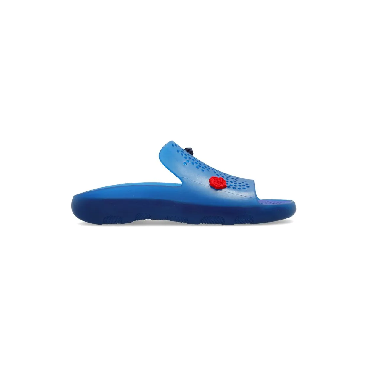 Burberry Stingray Charm-Embellished Slides Blue (8081264)