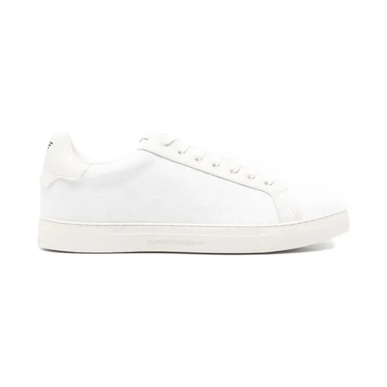 Armani Emporio Armani mit Ledereinsätzen “White” (EM003843AF20003M0107)