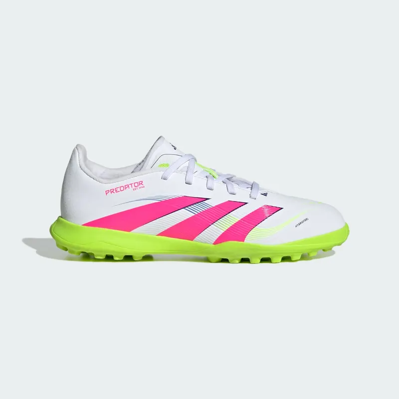 adidas Predator League Turf Cloud White Lucid Pink Lucid Lemon (ID3801)