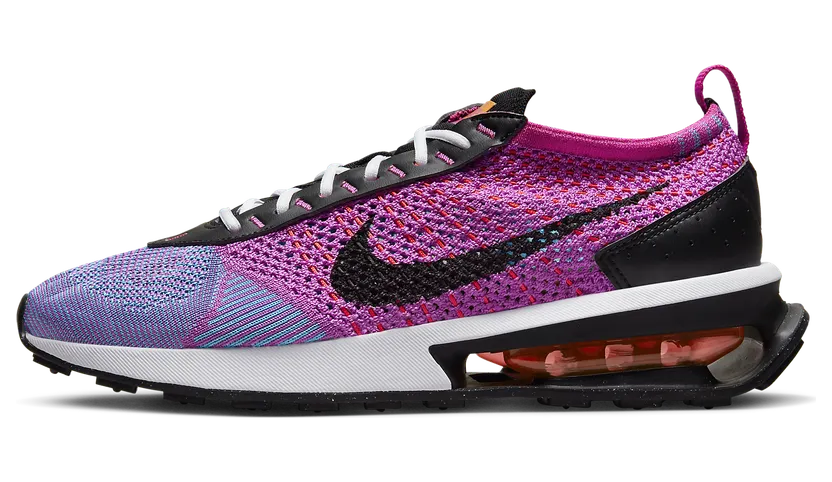 Nike AIR MAX FLYKNIT RACER “FUCHSIA DREAM/BLACK/BALTIC BLUE/VIVID ORANGE” (FD0822-500)