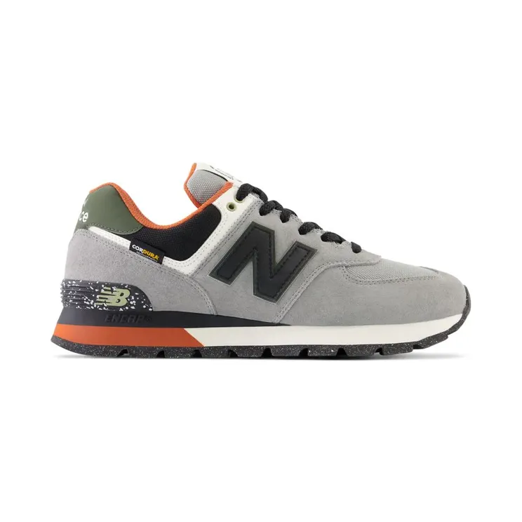 New Balance 574 Grey Black Orange (ML574DAG)