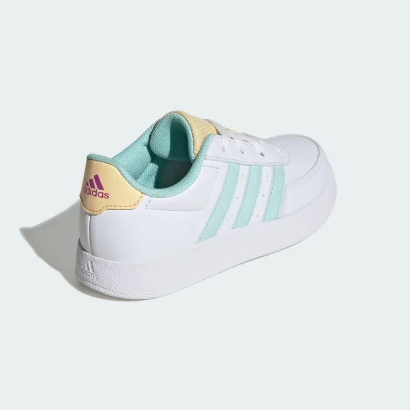 Adidas Breaknet Lifestyle Court Lace Cloud White / Semi Flash Aqua / Orange Tint (IH2380)