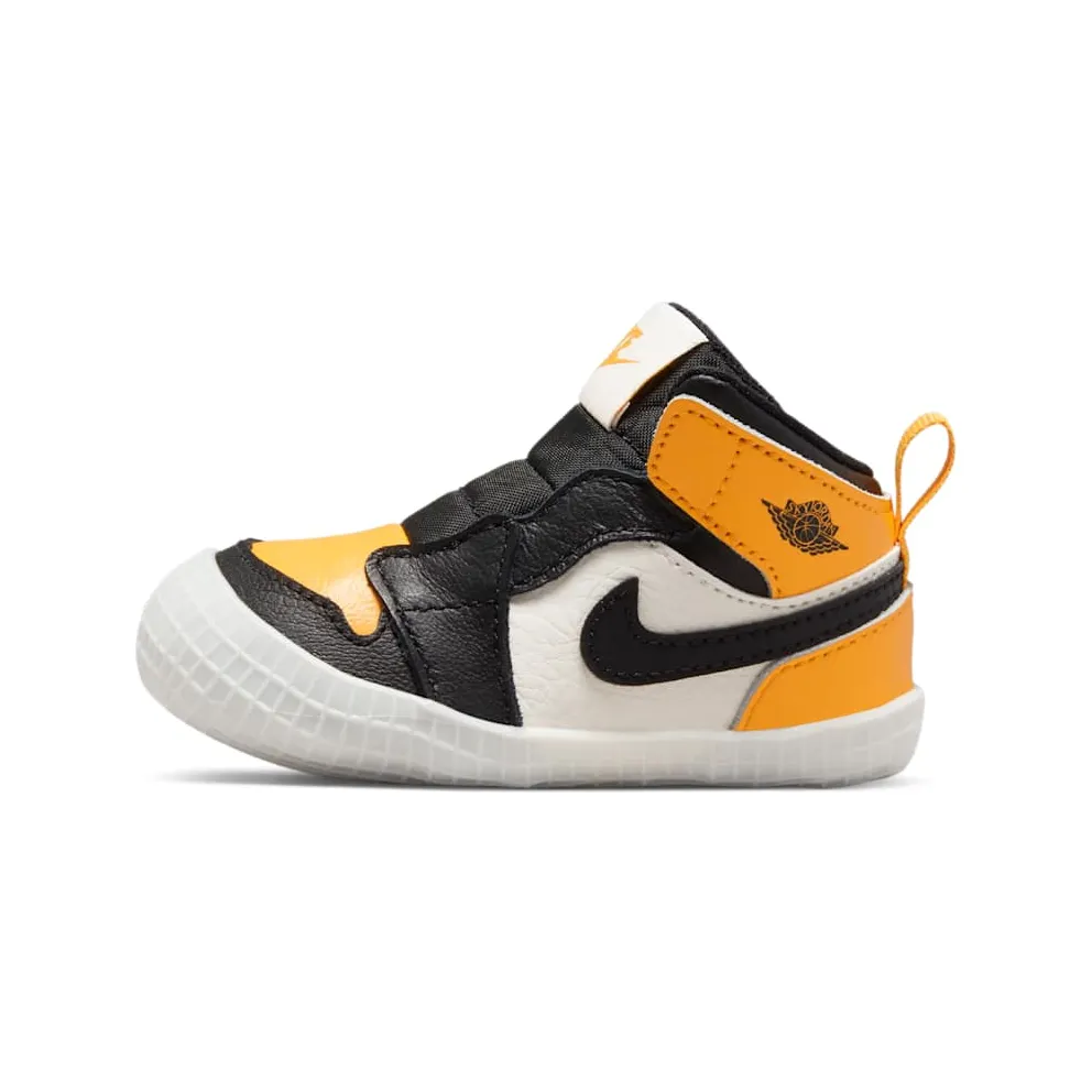 Jordan 1 Crib Bootie für Babys – Gelb Gelb (AT3745-711)