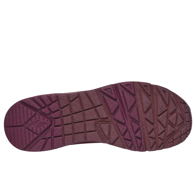 Skechers Uno – Stand on Air – Pruim (73690 PLUM)