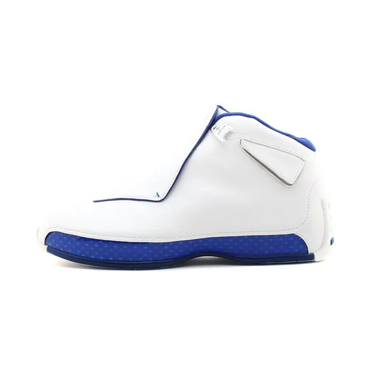 Air Jordan 18 OG ‘White Sport Royal’ 2003 White/Metallic Silver/Sport Royal (305869-101)