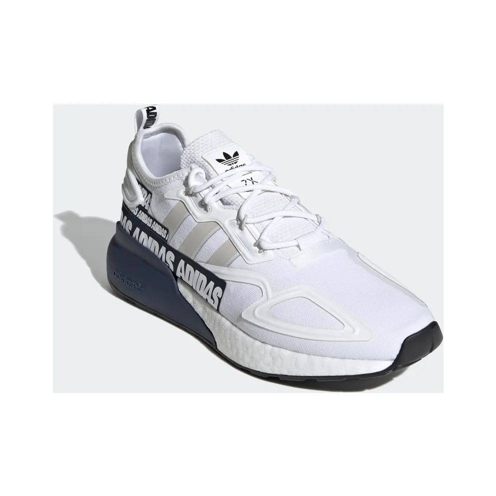 adidas ZX 2K Boost Cloud White / Grey One / Collegiate Navy (FX7036)