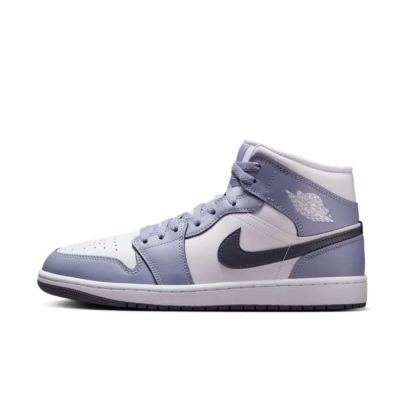 Jordan 1 MID “White / Dark Blue Grey / Indigo Haze” (DQ8426-145)