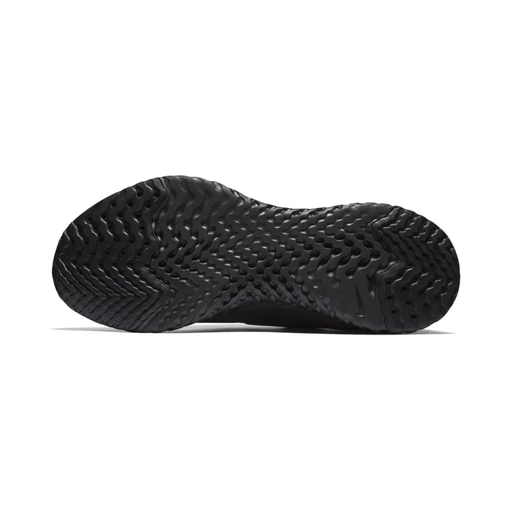Nike Epic React Flyknit Black Racer Blue (W) Black/Black-Racer Blue (AQ0070-004)