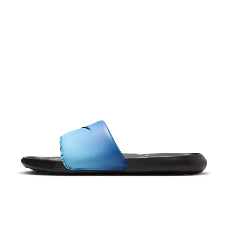 Nike Victori One Slide Hyper Blue Sky Blue Black Chamois (HF4073-400)