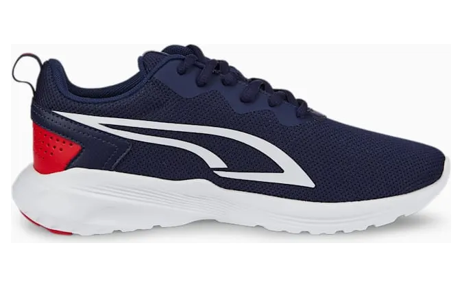 Puma All-Day Active Youth Blauw/Rood/Wit (387386-07)