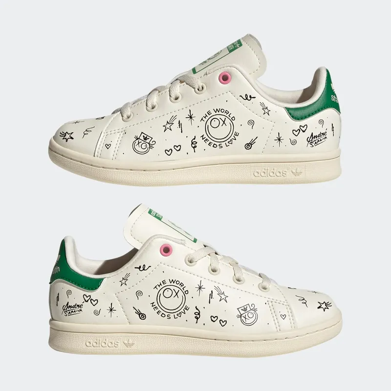 Adidas Stan Smith Cream White / Cream White / Core Black (GY1790)