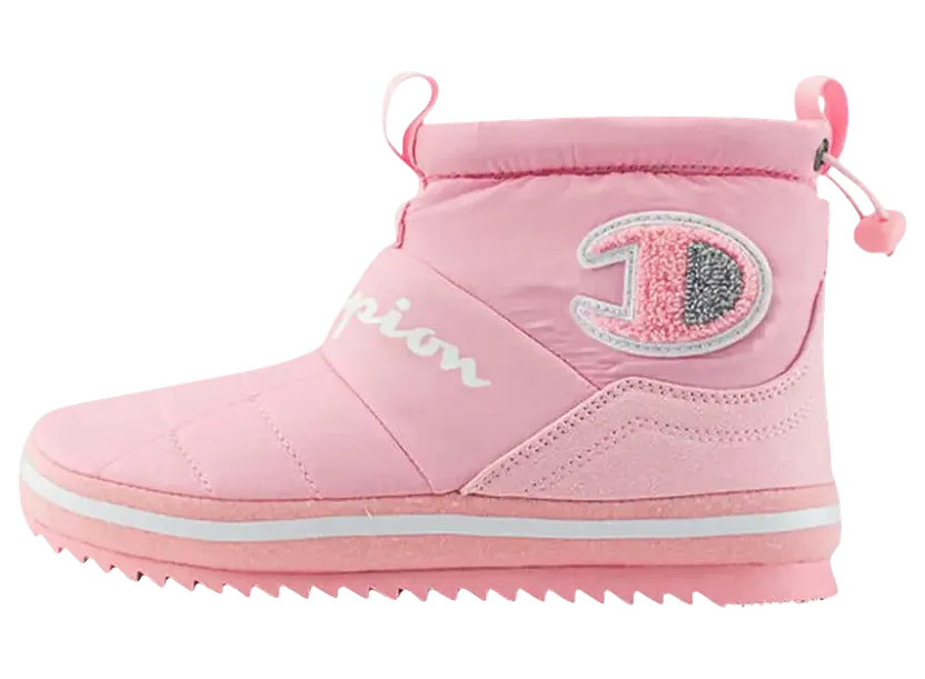 Champion Rally Bootie GS “Pink Candy / Chalk White” (CP100350Y)