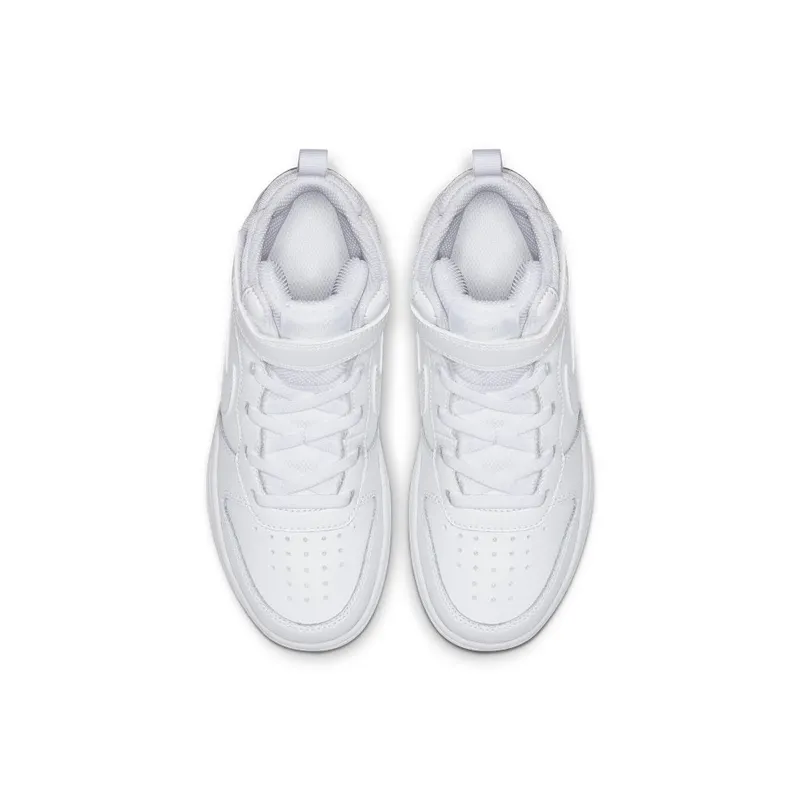 Nike Court Borough Mid 2 Younger Kids’ White (CD7783-100)