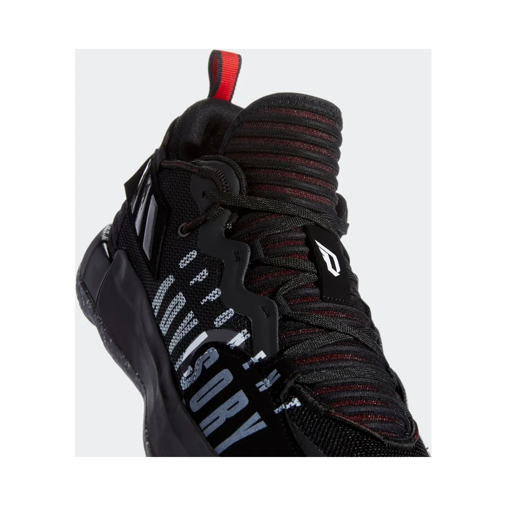 adidas Dame 7 EXTPLY: Opponent Advisory Core Black / Cloud White / Vivid Red (FY9939)