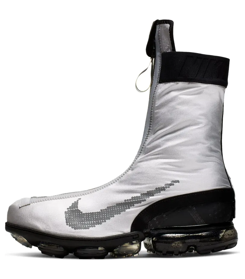 Nike Air VaporMax Flyknit Gator ISPA Metallic Silver