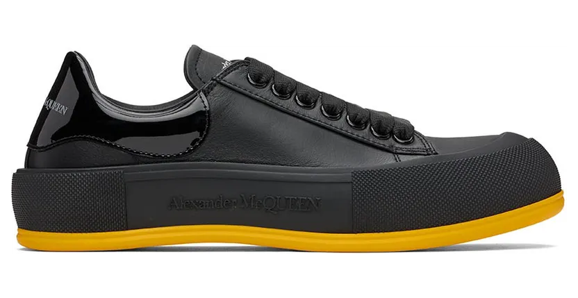 Alexander McQueen Black Joey Sneakers (705201WICEB)