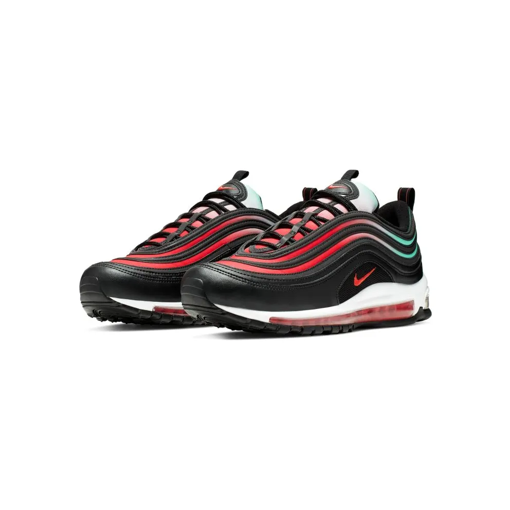 Nike Air Max 97 Black Ember Glow Red Black/Ember Glow-White-Blue Fury (CJ0768-001)