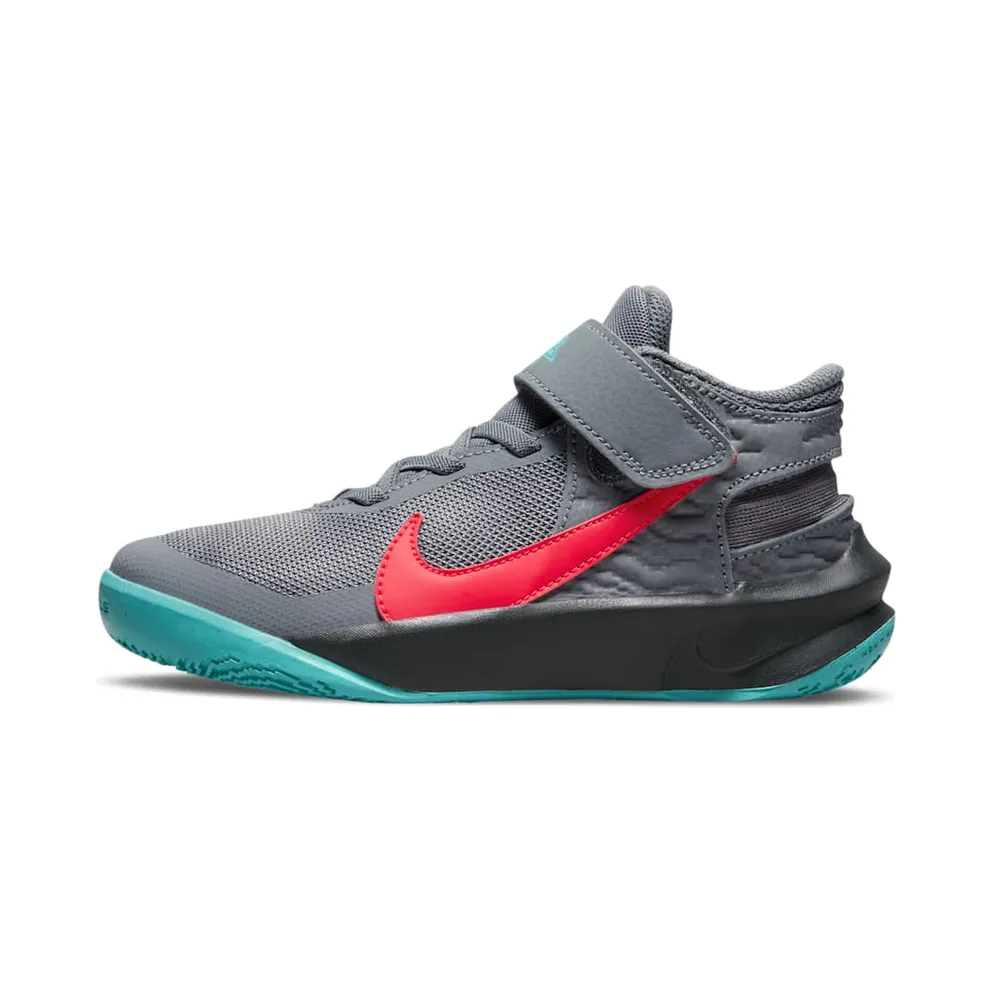Nike Team Hustle D 10 FlyEase Grau (DD7302-008)