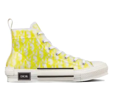 Dior B23 High Top White Yellow Oblique (3SH118YNT H160)
