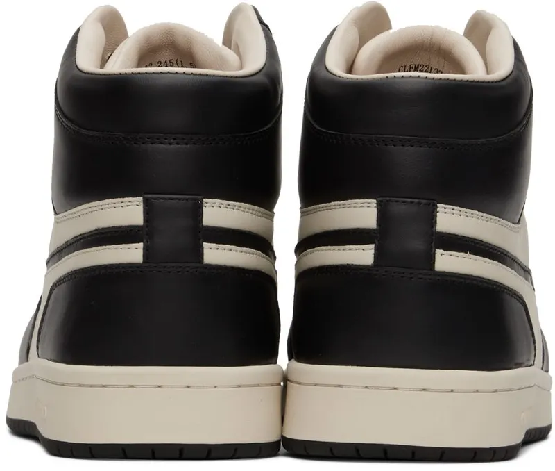 CALVINLUO Black Square Toe High black (CLFM22132)
