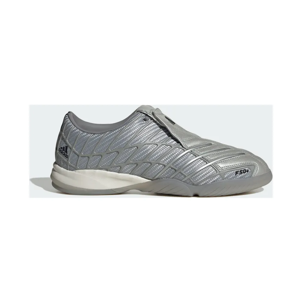 Adidas F50 SALA Schuhe Silver Metallic / Silver Metallic / Grey Three (HQ9242)