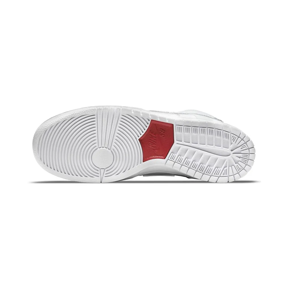 Nike x Oski SB Dunk High Great White Shark – “White / Grey / Red” (DC8908-105)