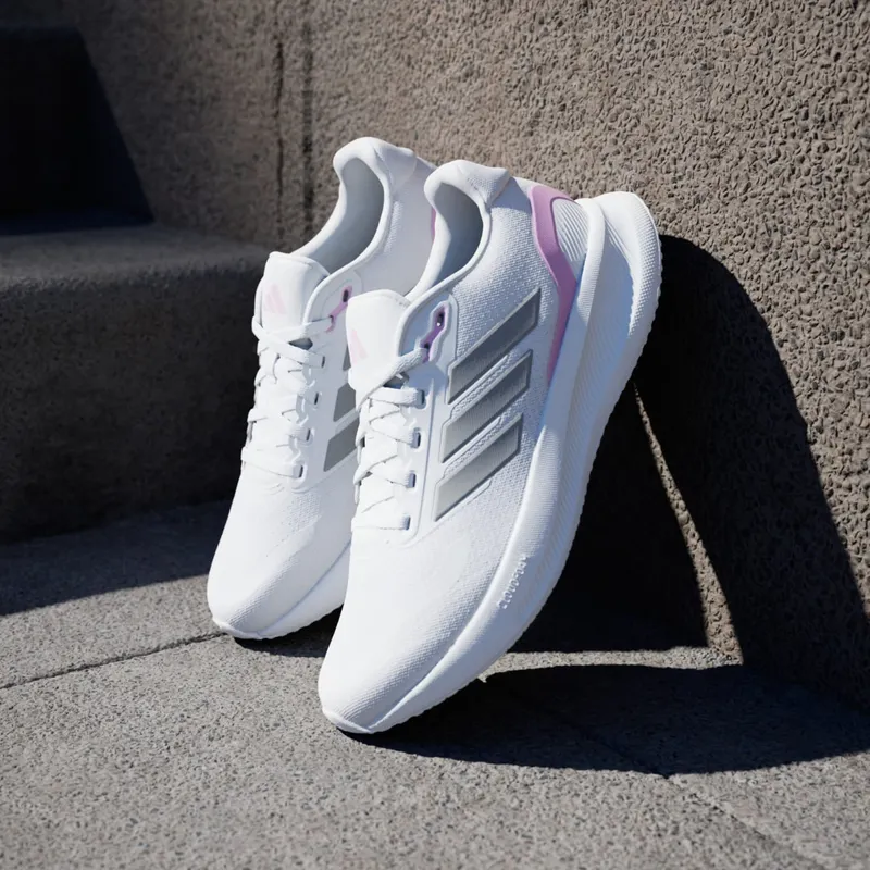 Adidas Runfalcon 5 Running Shoes Cloud White / Grey Strata / Core Black (JI3981)