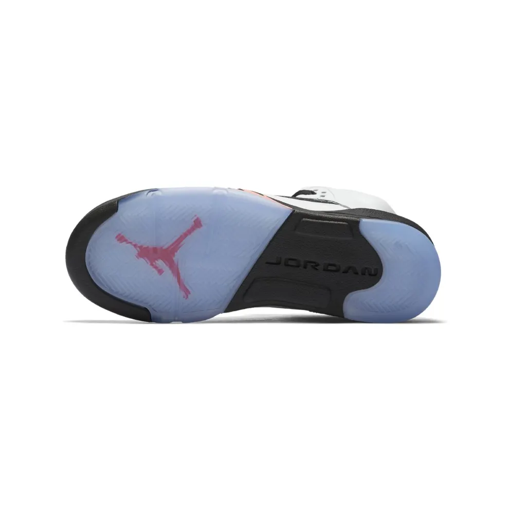 Jordan 5 Retro Sunblush (GS) White/White-Sunblush-Black (440892-115)