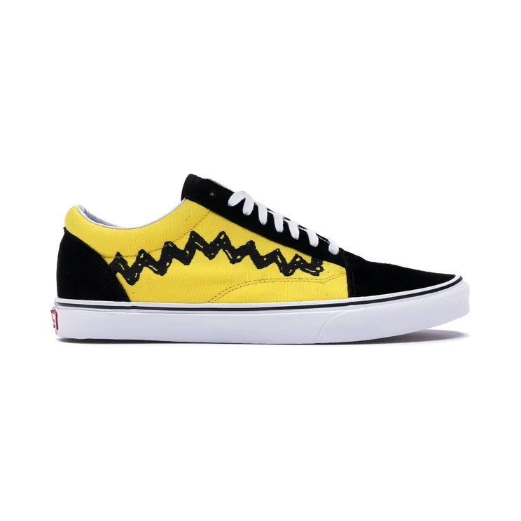 Vans Peanuts x Old Skool ‘Charlie Brown’ Yellow/Black/White (VN0A38G1OHJ)
