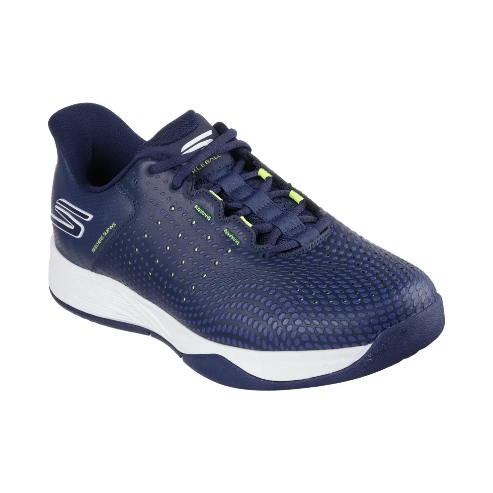 Skechers Slip-ins Relaxed Fit: Viper Court Reload Sneaker Marine/Yellow
