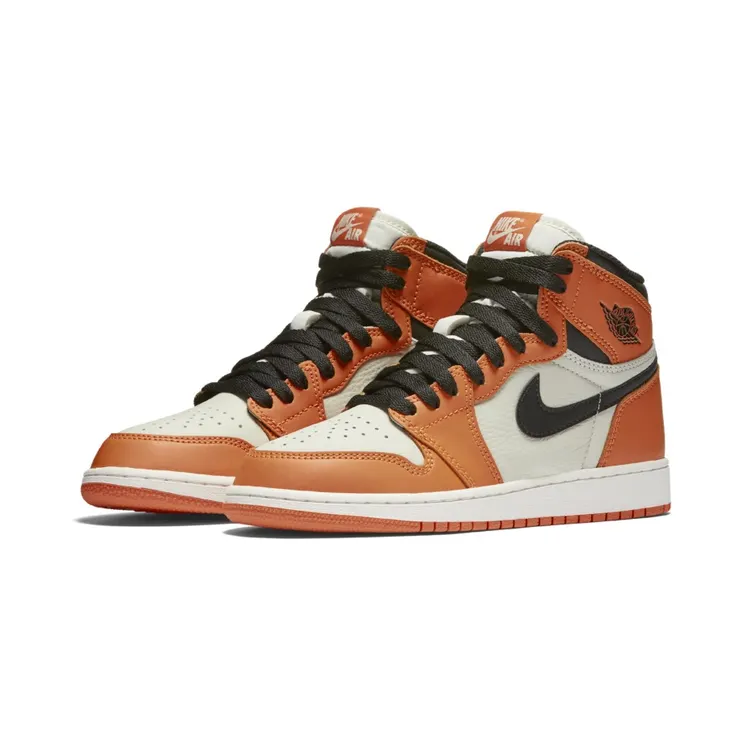 Air Jordan 1 Retro High OG BG Shattered Backboard Away “Sail / Starfish / Black” (575441-113)
