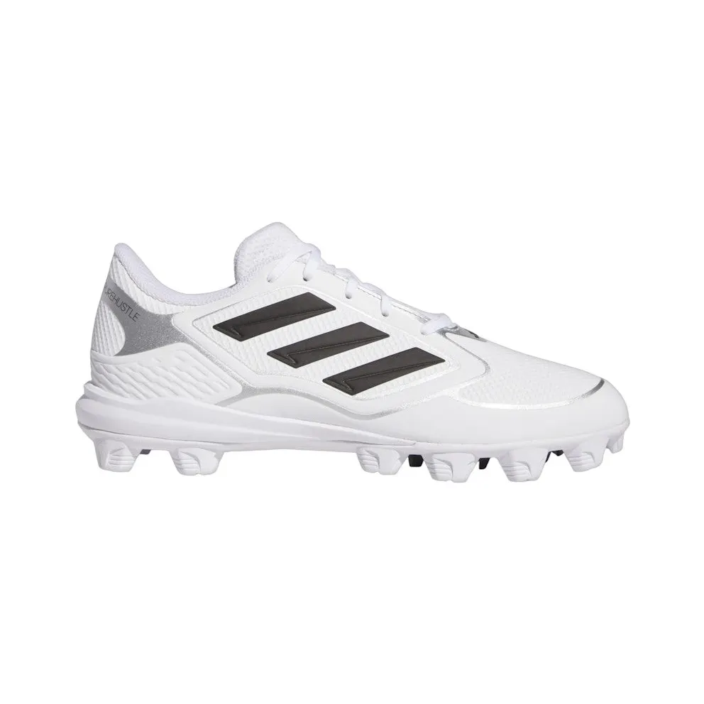 adidas Purehustle 3 MD Cloud White Core Black Silver Metallic (IG7139)